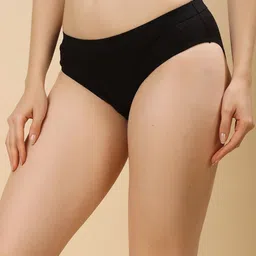 Louis Bayrad Super Combed Cotton Full Coverage Mid-Rise Bikini Brief image 3