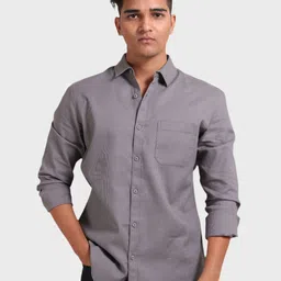 XKIND Men Classic Slim Fit Casual Shirt-picture-24