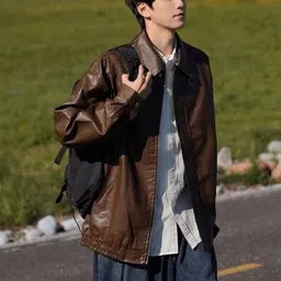 KPOP Men Bomber Jacket image 2
