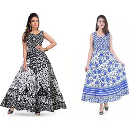 KRISMARTELITE Ethnic Motifs Print Maxi Dress-picture-17