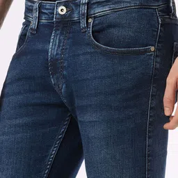 Pepe Jeans Men Slim Fit Mid-Rise Powerflex Light Fade Stretchable Jeans image 5