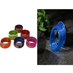 SOMIL Set Of 24 Stone-Studded Bangles-picture-25
