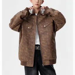 Mast & Harbour Men Stand Collar Self Design Bomber Jacket image 2