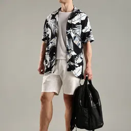 Tommy Hilfiger Floral Printed Cuban Collar Shirt image 5