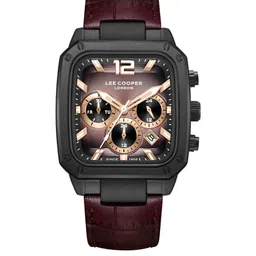 Lee Cooper Men Dial & Leather Straps Analogue Watch LC08184.652 image 2