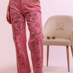 HIGH BUY Women Urban Straight Fit Mid-Rise Jeans-picture-20