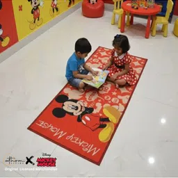 Athom Living Mickey Mouse Runner Anti-Skid Nylon Carpet image 5