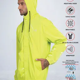 t-base Water Resistant Seam Sealed Rain Jacket image 3