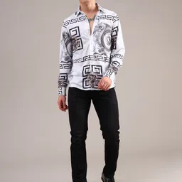 LIMEROAD Men Printed Casual Shirt image 3