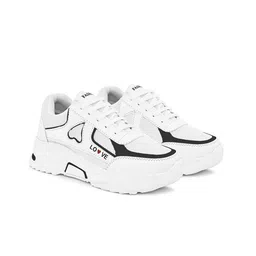 Cococart Women Solid Sneakers image 4