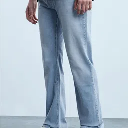 Flying Machine Men Bootcut Mid-Rise Light Fade Stretchable Jeans image 5