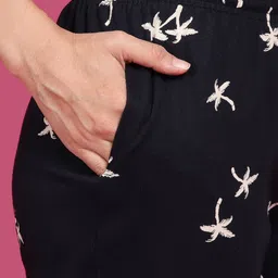 Kryptic Pack Of 2 Printed Pure Cotton Relaxed-Fit Lounge Pants image 3