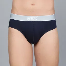 HRX by Hrithik Roshan Ultrasoft Cotton Basic Briefs HRX_BRF_003_NVY/WH/_1PC-picture-4