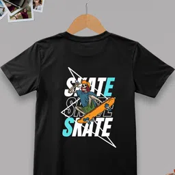 Dagcros Boys Black Tshirts-image-95