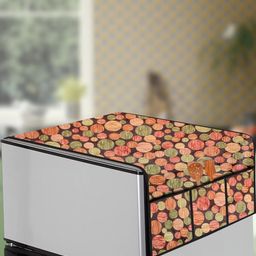 The Furnishing Tree Multi-Coloured Printed Refrigerator Cover-picture-38