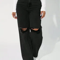 Metronaut Women Comfort Relexed Fit Mid-Rise Stretchable Jeans-image-21