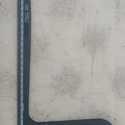 fabritale Embellished Embroidered Heavy Work Chanderi Saree-picture-15