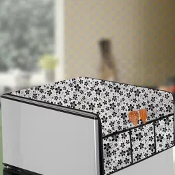 The Furnishing Tree Grey Printed Air Conditioner Cover-picture-41