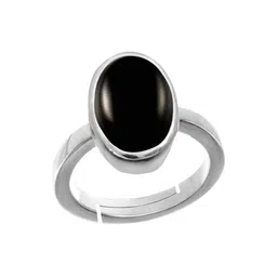 RRVGEM 8.00 KT Aqeeq Haqiq Sulemani Hakik Panchdhatu Silver Plated Adjustable Ring-picture-36