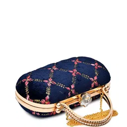 FOR THE BEAUTIFUL YOU Women Emroidered Box Clutch image 2