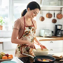 kuber industries Cotton Home Use Apron - Free Size image 2