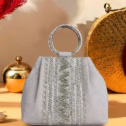 PLANX Embellished Potli Clutch image 1