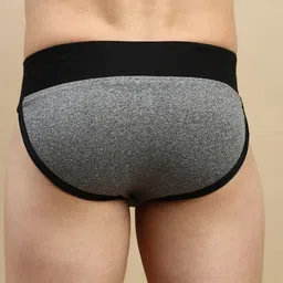 Zoiro Pack of 2 Cotton Mid-Rise Basic Briefs image 5