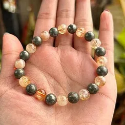 SINDURRI CREATIONS Unisex Artificial Beads Elasticated Bracelet-image-19