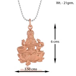 Missmister Brass-Plated Brass Pendant image 3