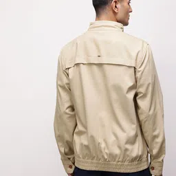 ether Mock Collar Pure Cotton Tailored Jacket image 3