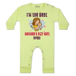 Happy Mother Days Printed Baby Rompers-image-47