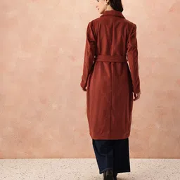 all about you Single Breasted Knee Length Overcoat image 4