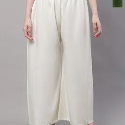 Valles365 by S.C. Women 2 Flared Palazzos-image-58