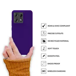 SPRIG Motorola Edge 50 Pro Silicone Back Cover Mobile Accessories image 2