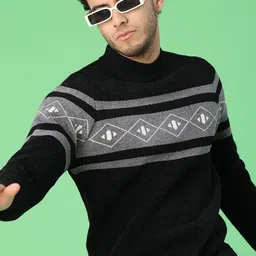 V-Mart Men Fair Isle Pullover image 5