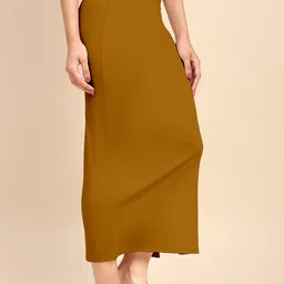 Trendmalls Women's Lycra Spandex Stretchable Saree Shapewear Petticoat image 5