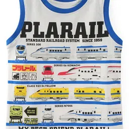 LULU & SKY Boys Typography Printed Applique T-shirt-picture-40