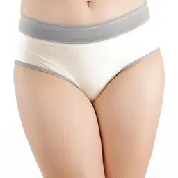 ORLIZEA Women High-Rise Cotton Blend Hipster Briefs-image-90