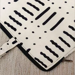 Gulaab Jaipur Unisex Striped Pure Cotton Laptop Bag image 5