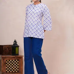 Ka-mee Printed Pure Cotton Kurti image 2