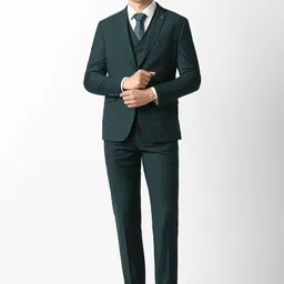 Van Heusen Slim-Fit Single-Breasted Suits Three Pieces Suit-picture-17