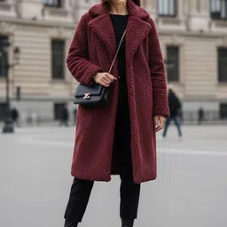 all about you Women Single-Breasted Overcoat-picture-38