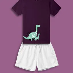 NUSYL Boys Multi Cotton Blend Clothing Set-picture-17