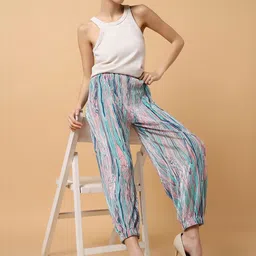 SHOWOFFFF Women Comfort Slim Fit Trousers-picture-11