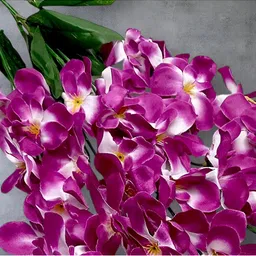 Nutts Purple 10 Pieces Orchid Artificial Flowers image 4