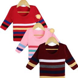 KNITCO Unisex Kids Striped Pullover-picture-10