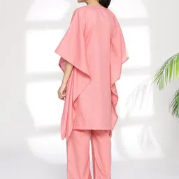 LetsDressUp V-Neck Cotton Kaftan Kurta image 4