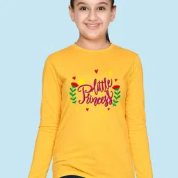 NUSYL Girls Printed T-shirt-image-75