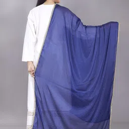 Rani Saahiba Embellished Beads & Stones Dupatta image 3