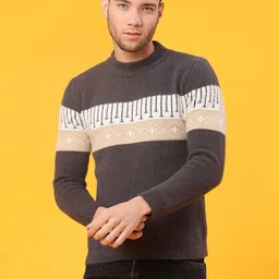 V-Mart Men Striped Pullover-picture-19